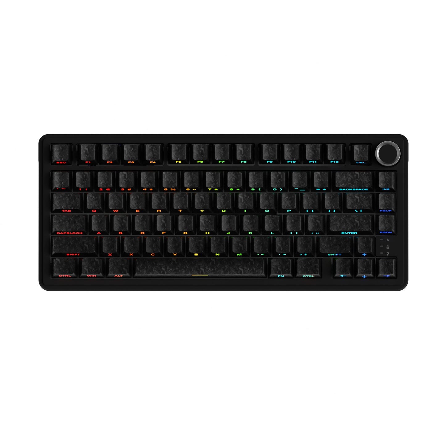 XVX M75 Lumina 75% Tri-Mode RGB Mechanical Keyboard with Knob