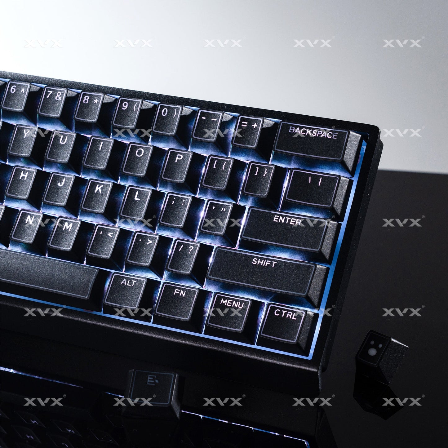 XVX PRISM Shine-Through Double-Shot Cherry Profile PBT Keycap Set 142-key