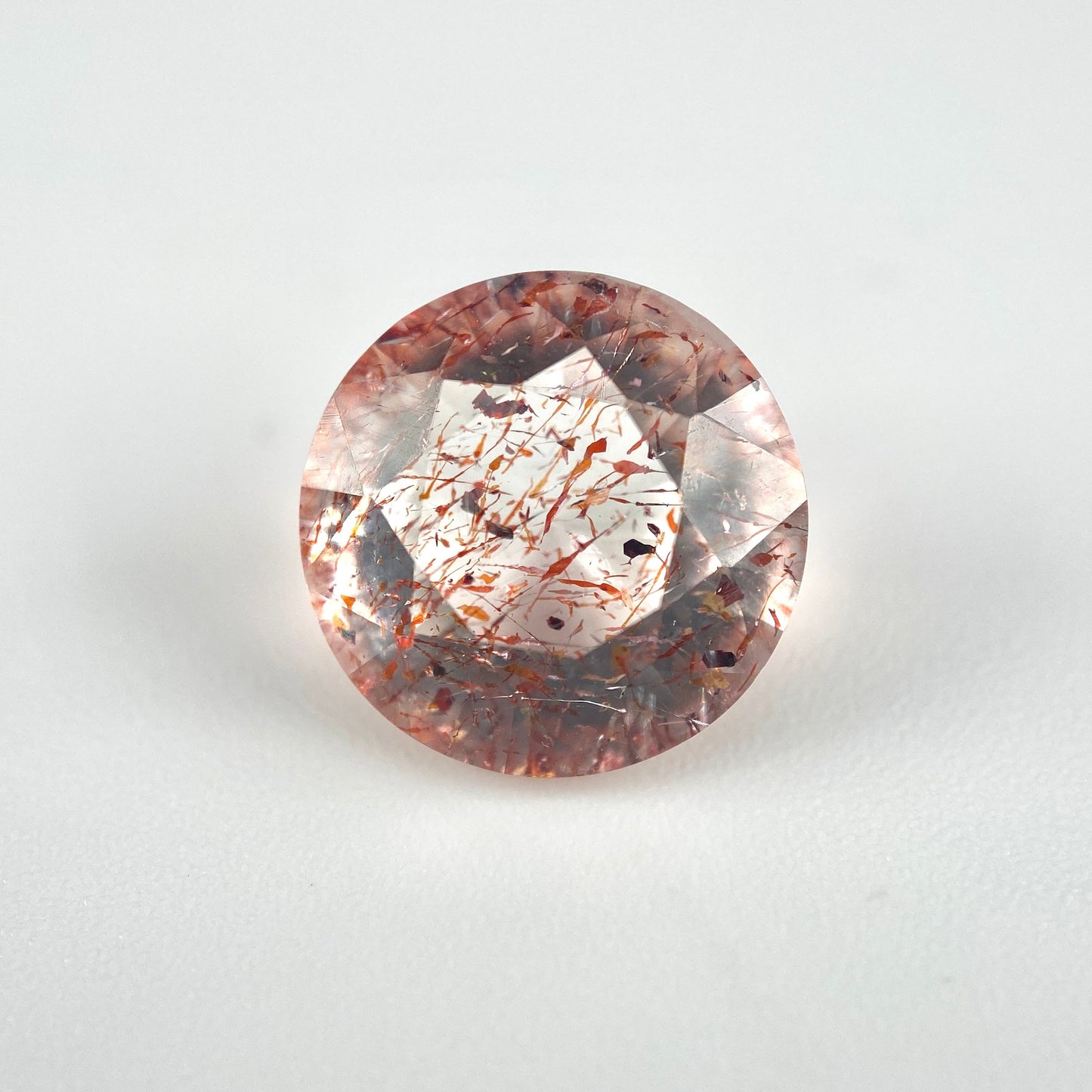 2.94 ct. Super 7 Quartz Round Cut Gemstone