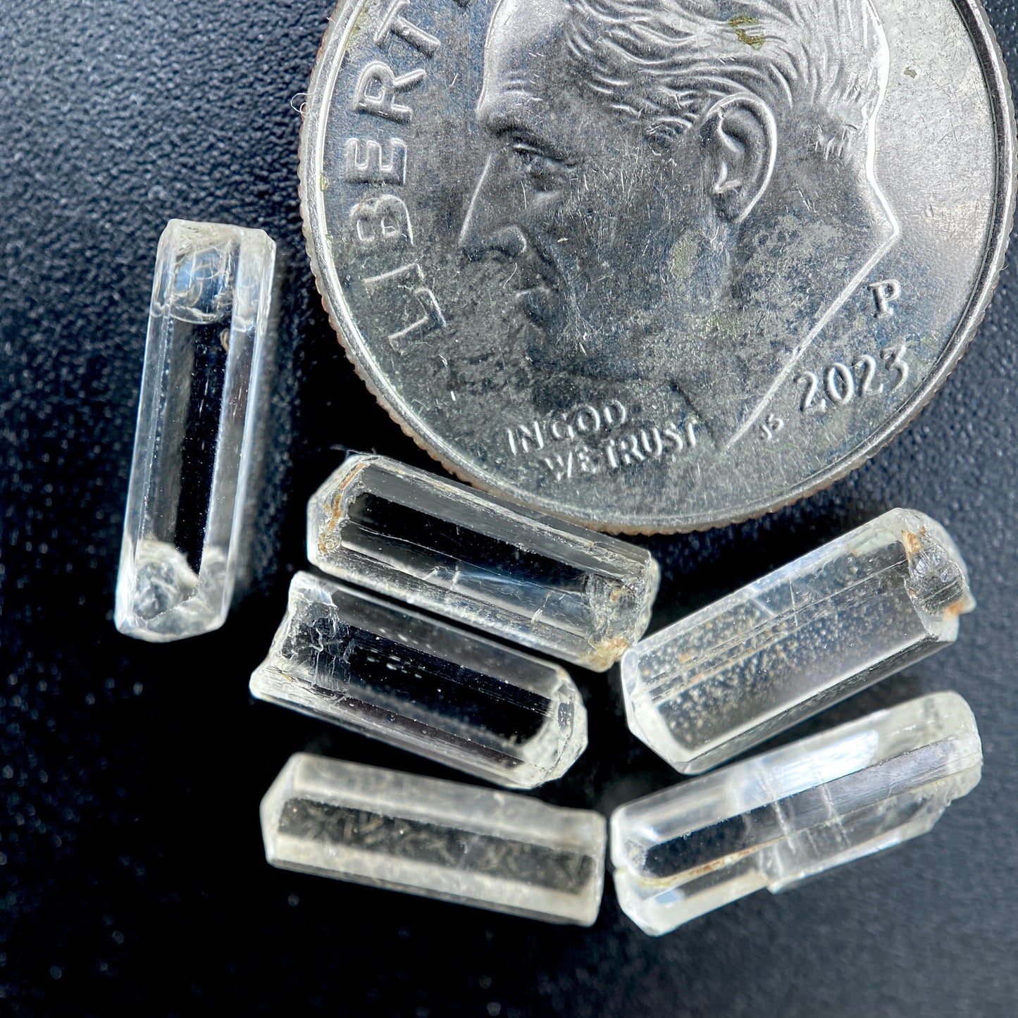 Burmese Phenakite Crystal Lot No. 9 | 6 Pieces | 1.08g