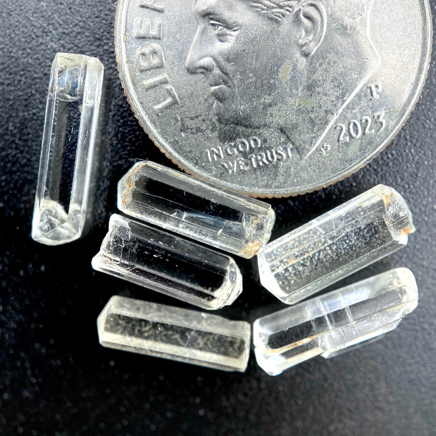 Burmese Phenakite Crystal Lot No. 9 | 6 Pieces | 1.08g
