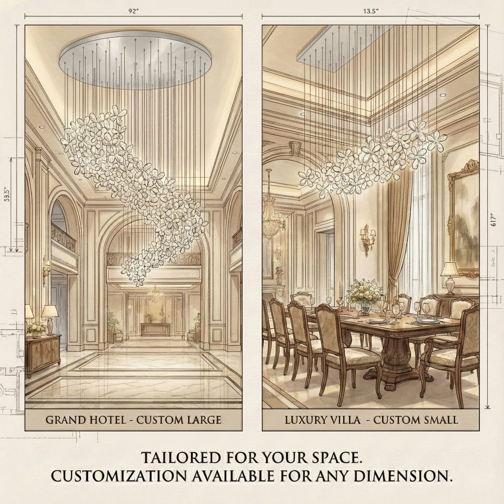 DIY Floating Butterfly Chandelier