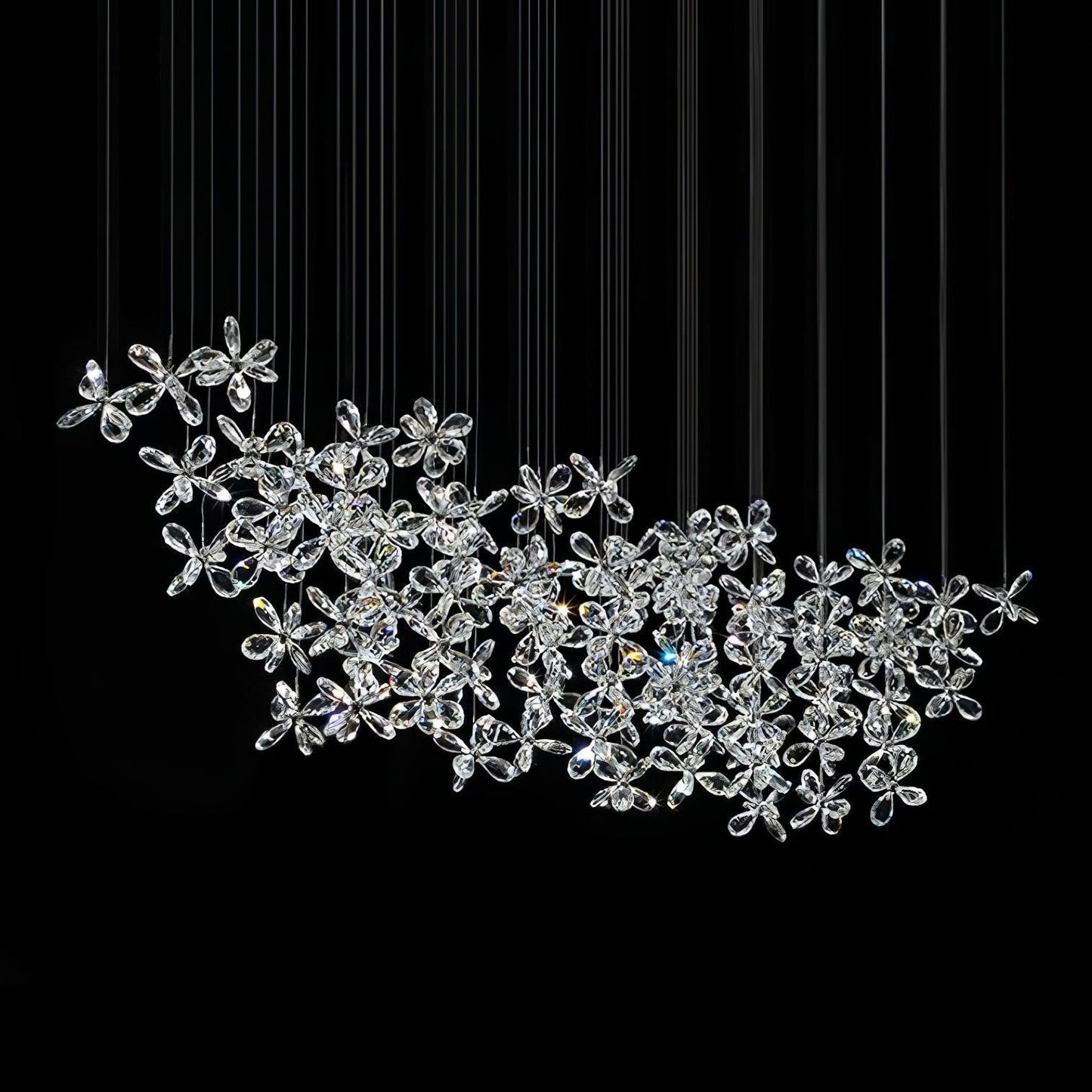 DIY Floating Butterfly Chandelier