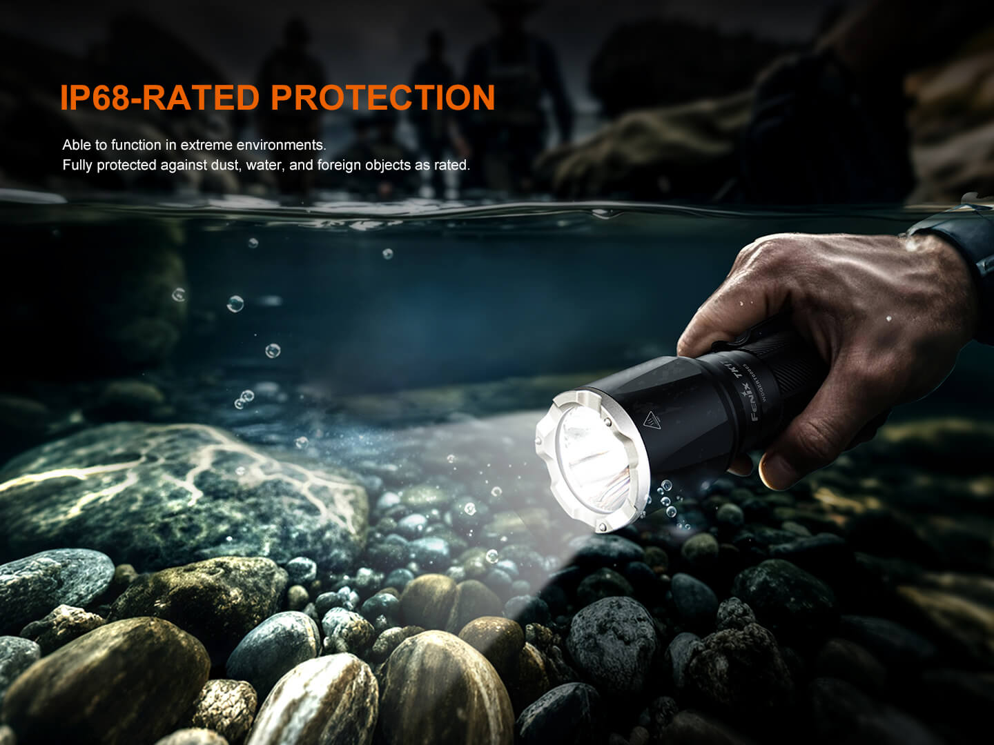 Fenix TK17 Dual Switch Tactical Flashlight