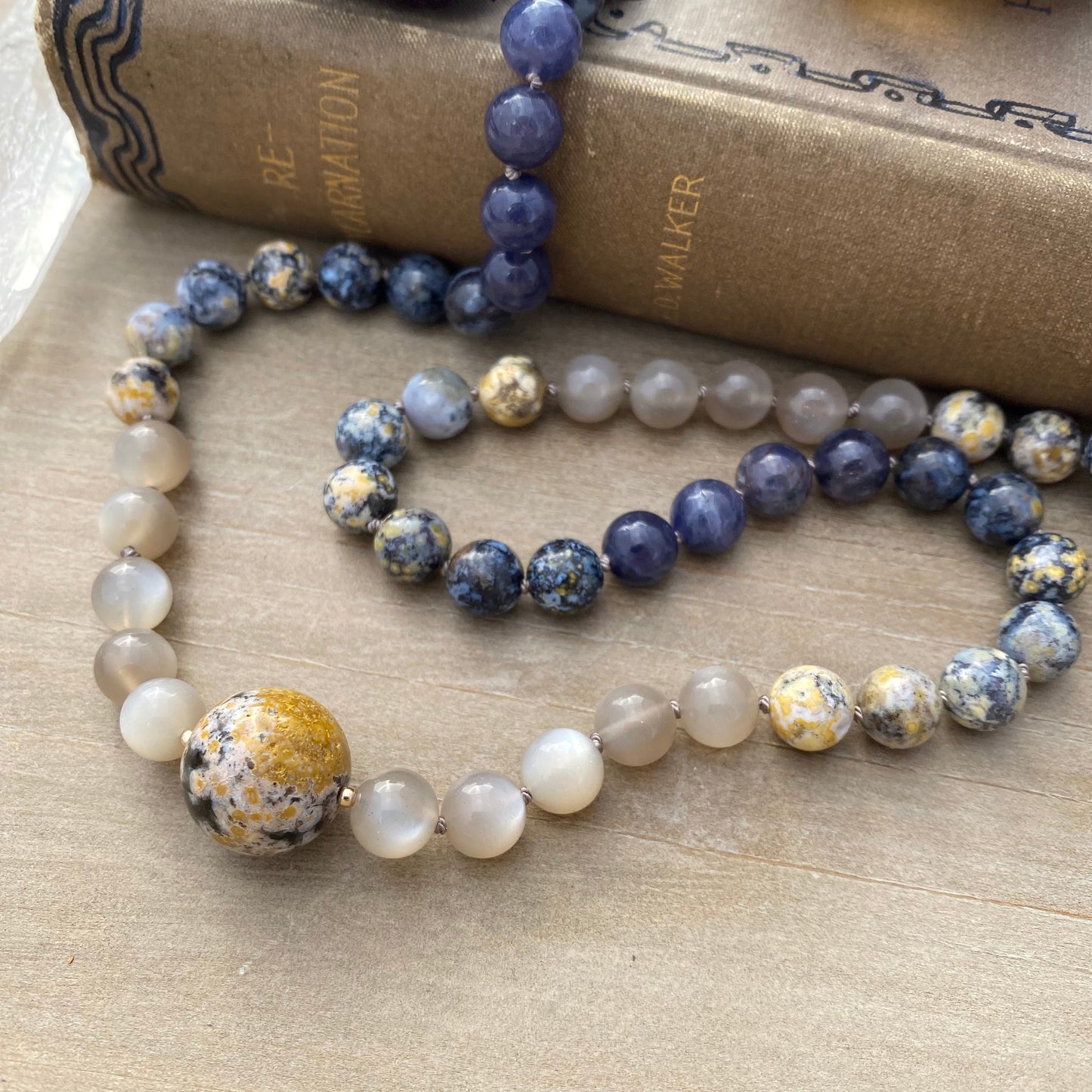 Floating in a Halcyon Cosmos Necklace