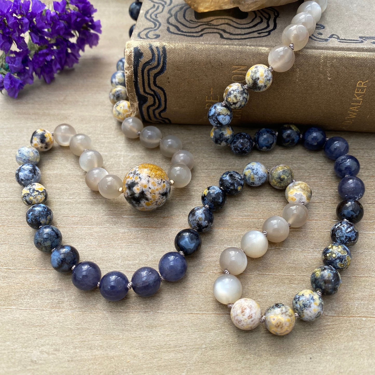 Floating in a Halcyon Cosmos Necklace