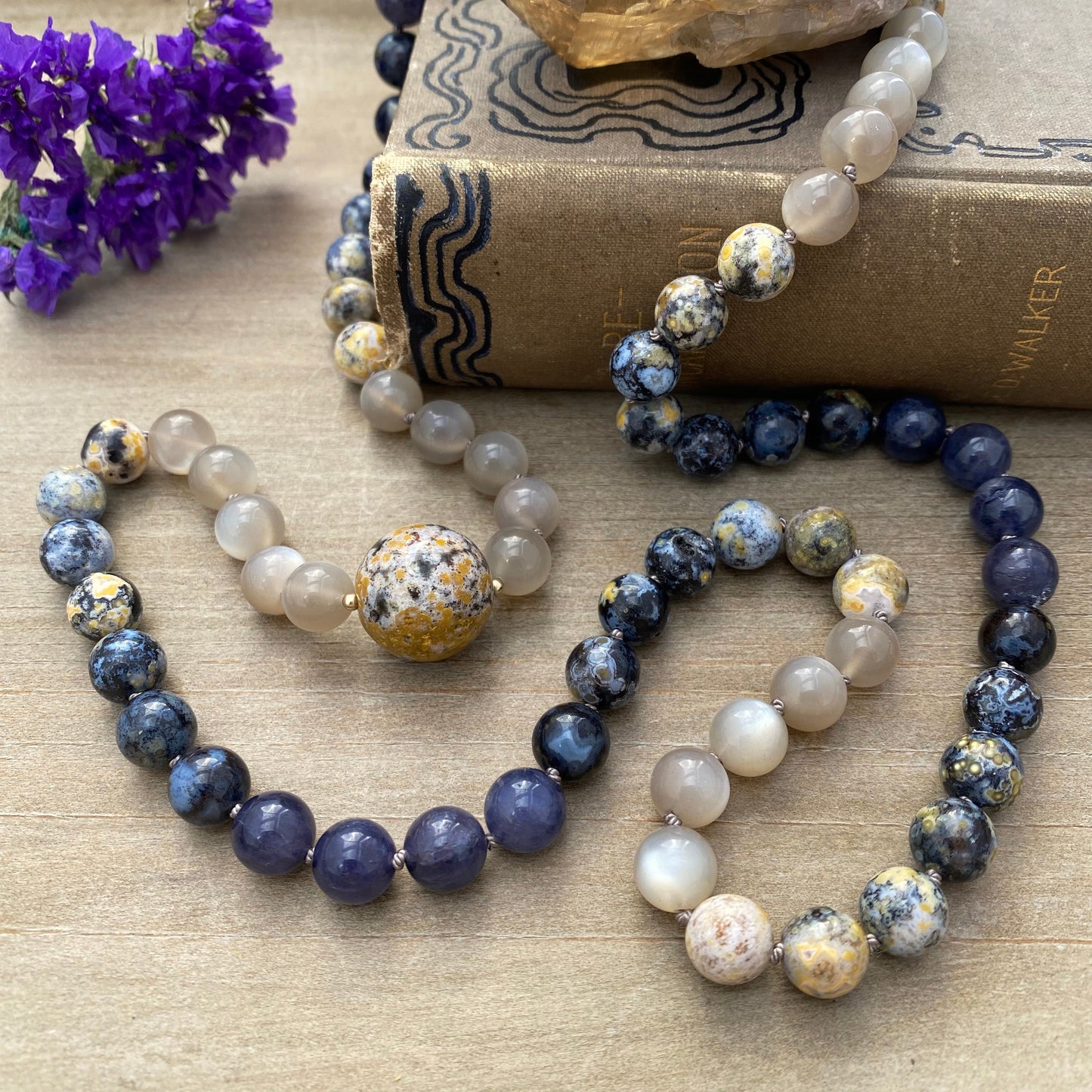 Floating in a Halcyon Cosmos Necklace