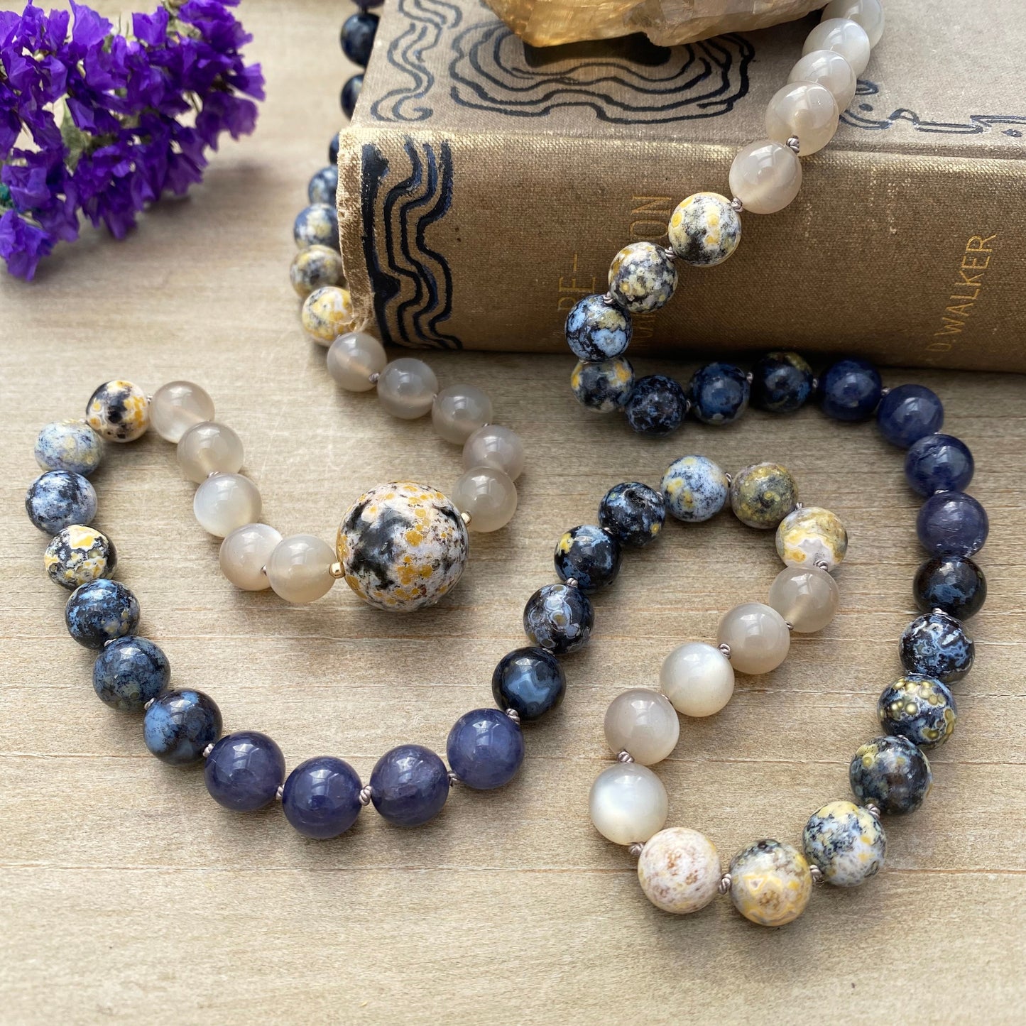 Floating in a Halcyon Cosmos Necklace