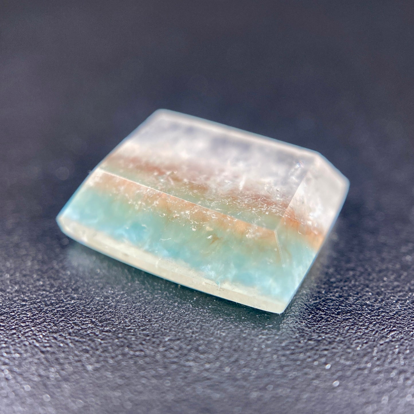 5.70 ct. Rare Gilalite in Quartz Cabochon (Medusa Quartz)