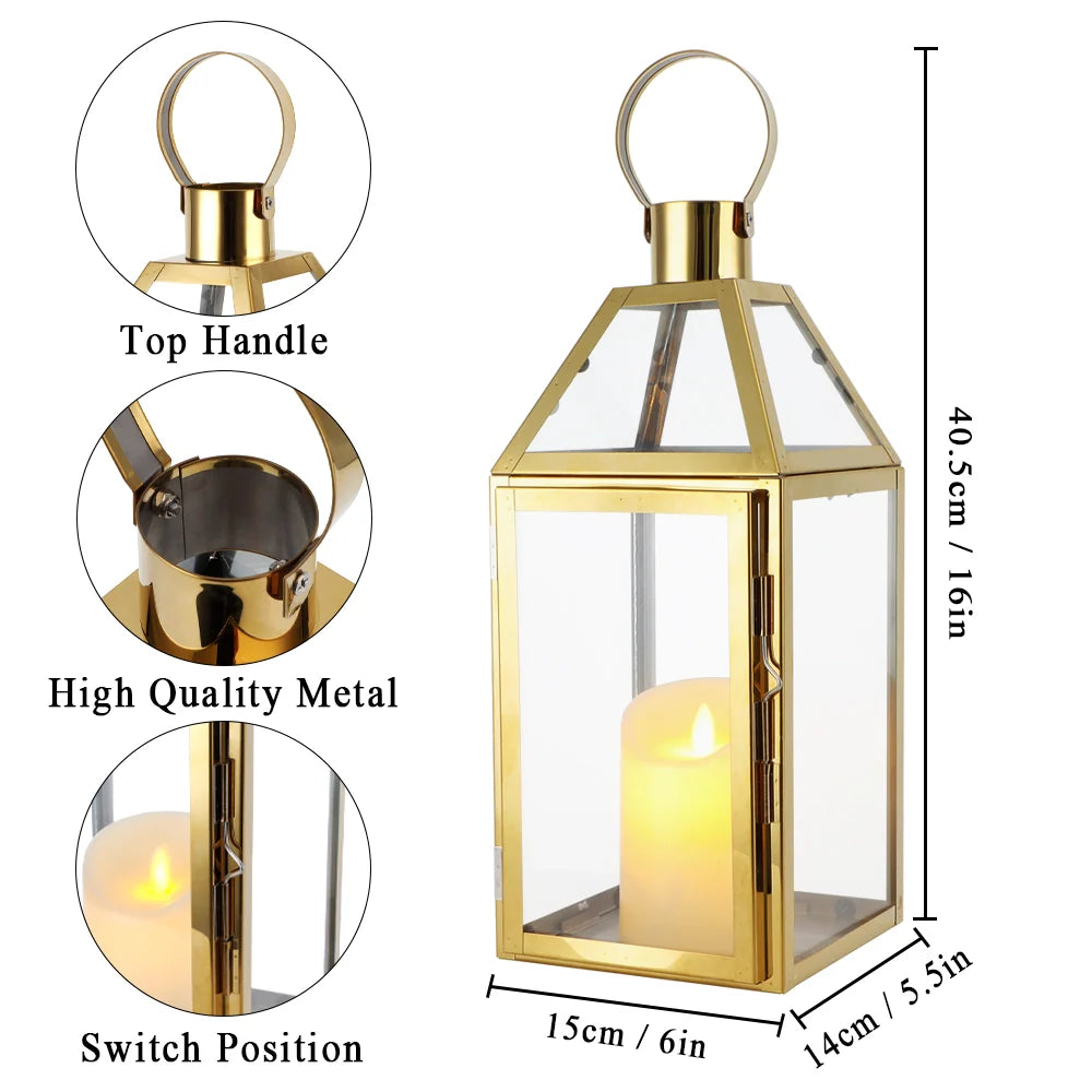 16 inch High Decorative Lantern