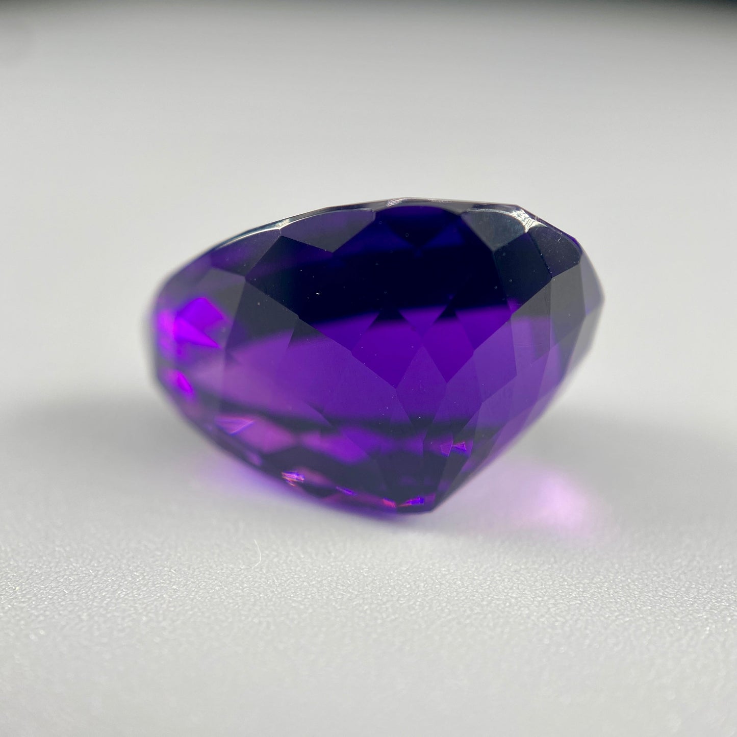 Rwandan Amethyst Gemstone | 17.45 ct Pear | Color Shift