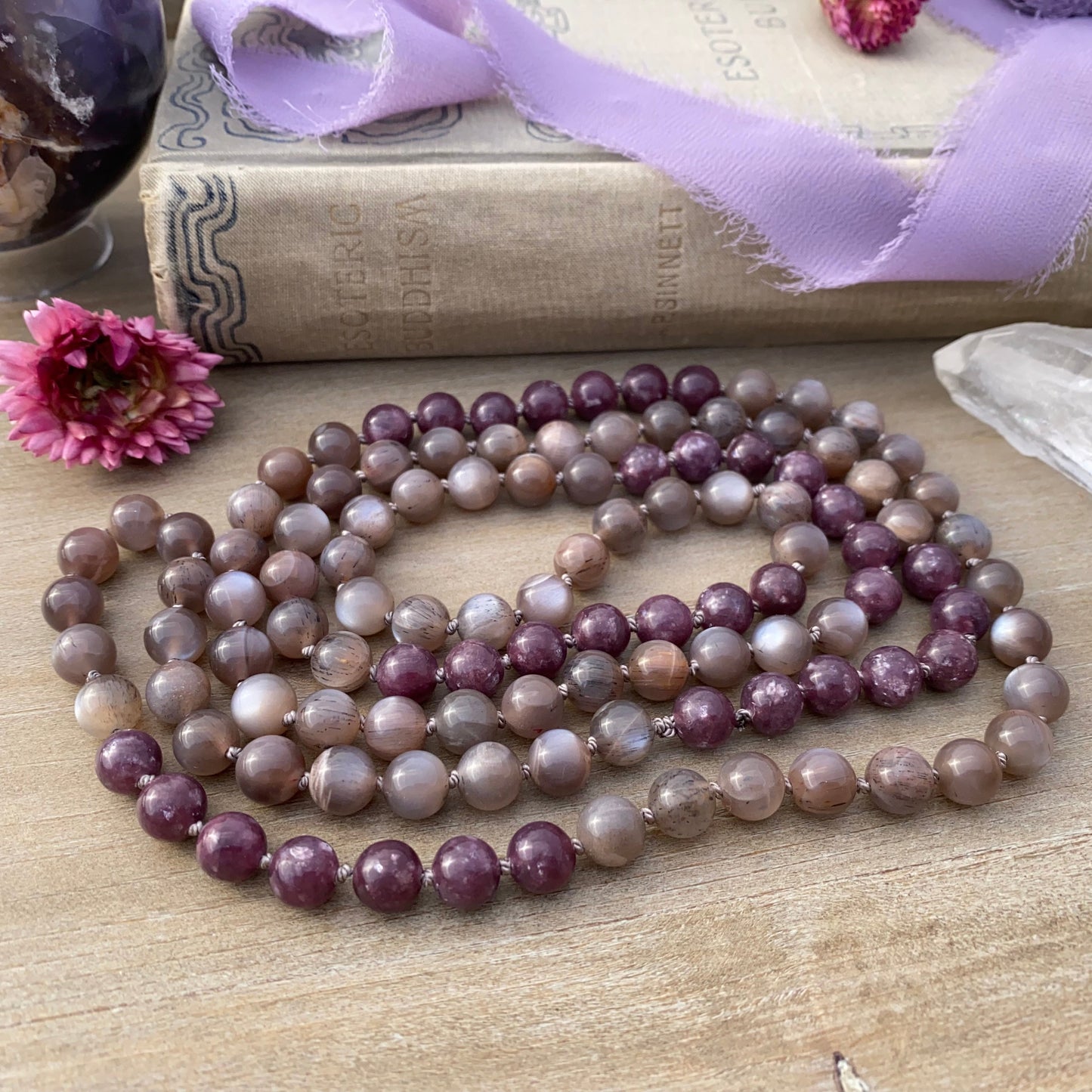 Calm Beyond the Veil Necklace