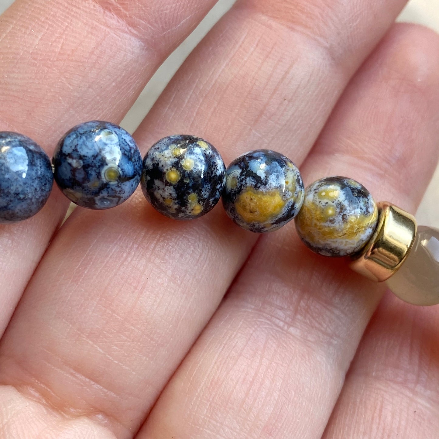 Starry Night with Luna  Bracelet