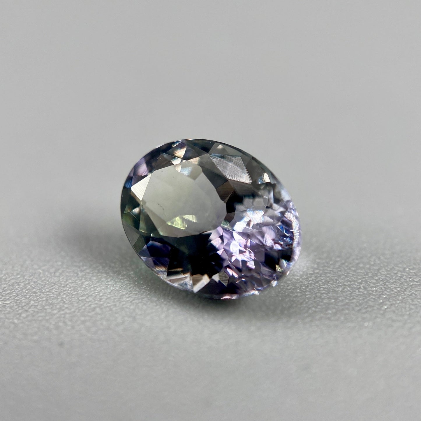 1.21 ct. Unheated Peacock Tanzanite Oval
