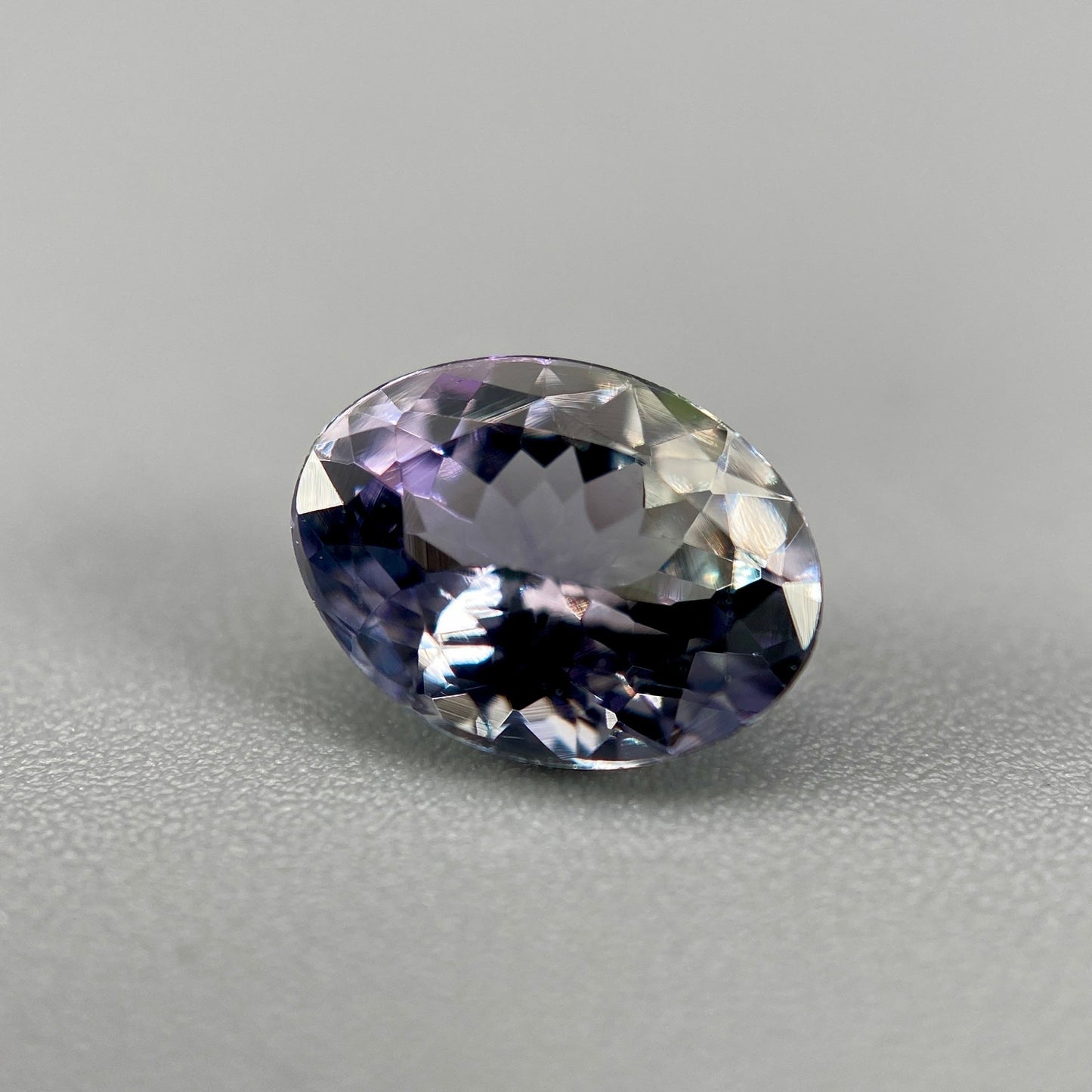 1.21 ct. Unheated Peacock Tanzanite Oval