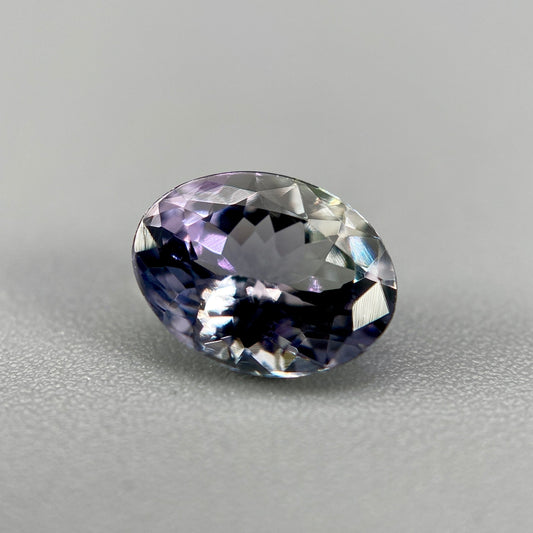1.21 ct. Unheated Peacock Tanzanite Oval