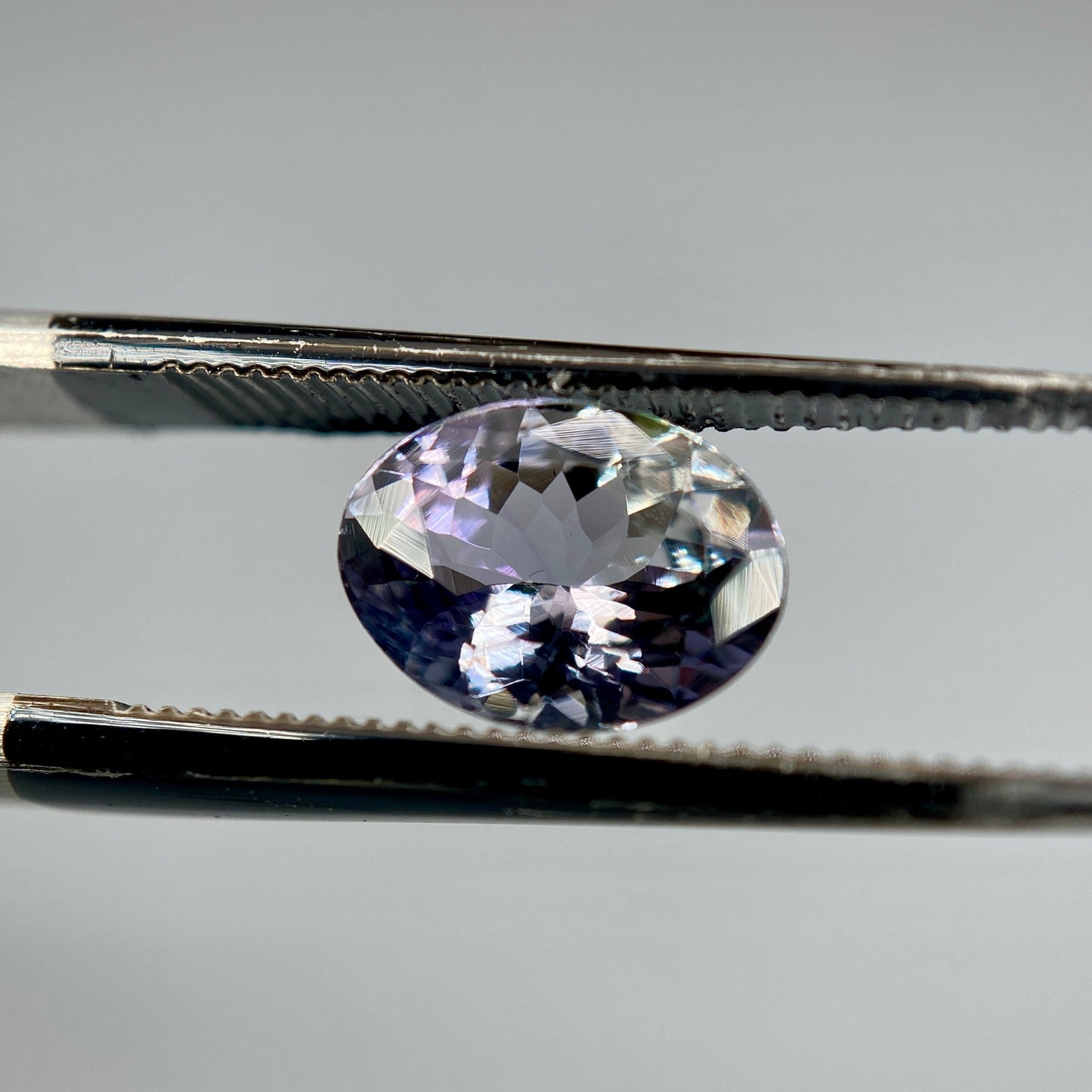 1.21 ct. Unheated Peacock Tanzanite Oval