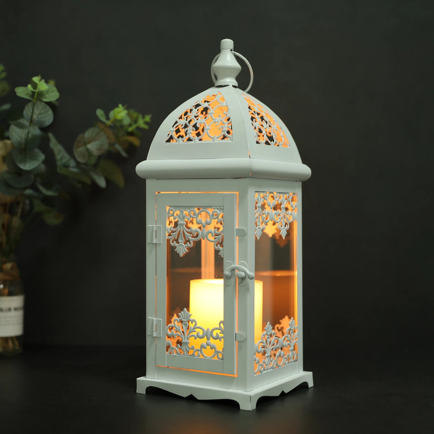 15" High Decorative Candle Lantern